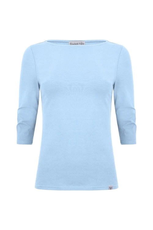 LÉA z rękawami 3:4 Dusk Blue przód.jpg