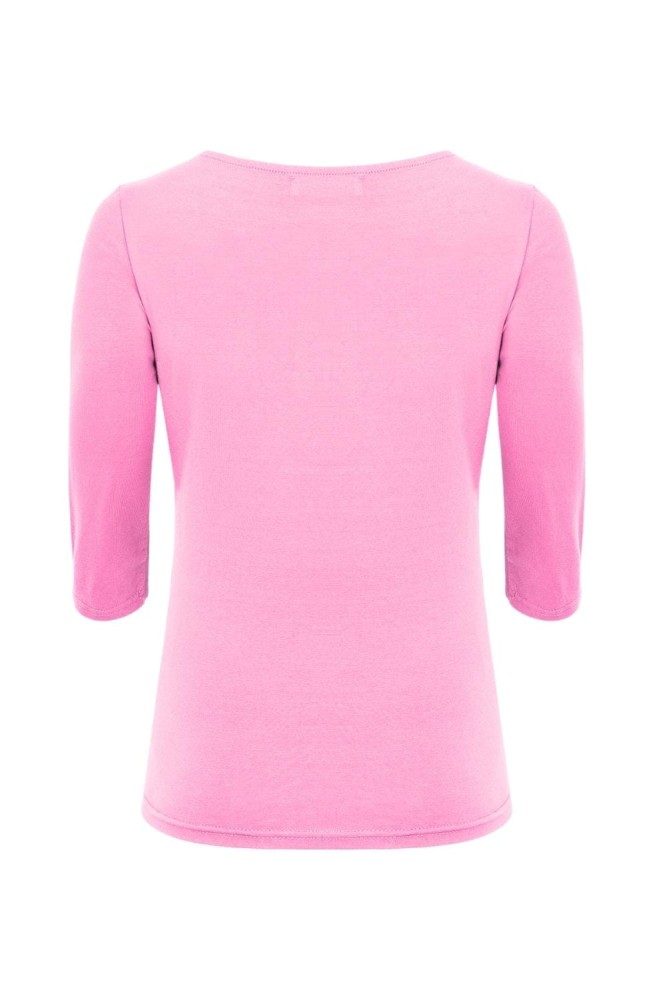 LÉA z rękawami 3:4 Sea Pink tył.jpg