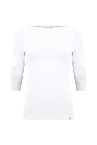 LÉA z rękawami 3:4 Brilliant White przód.jpg