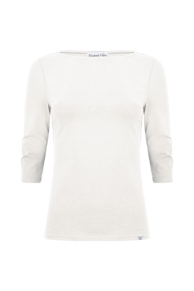 LÉA z rękawami 3:4 Star White przód.jpg