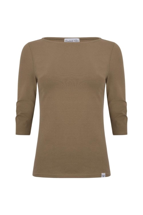 LÉA z rękawami 3:4 Brindle przód.jpg