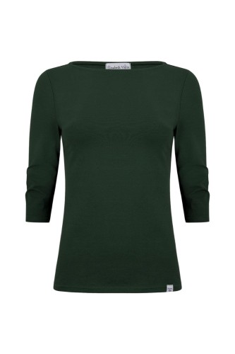 LÉA z rękawami 3:4 Darkest Spruce przód.jpg