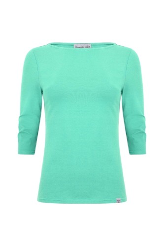 LÉA z rękawami 3:4 Pool Blue przód.jpg