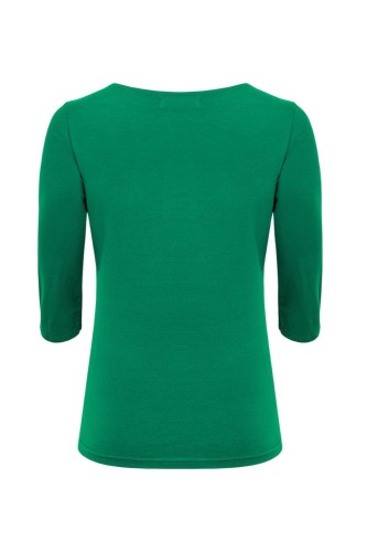 LÉA z rękawami 3:4 Deep Green tył.jpg