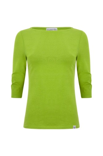 LÉA z rękawami 3:4 Greenery przód.jpg