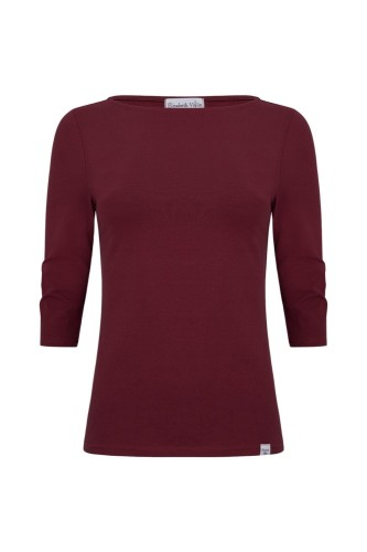 LÉA z rękawami 3:4 Zinfandel przód.jpg