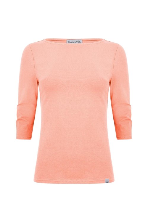 LÉA z rękawami 3:4 Coral Cloud przód.jpg