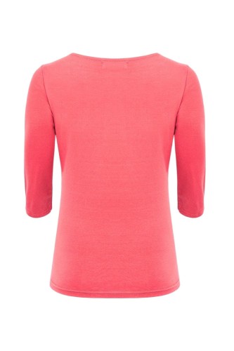 LÉA z rękawami 3:4 Sunkist Coral tył.jpg