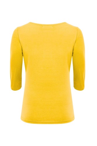 LÉA z rękawami 3:4 Habañero Gold tył.jpg