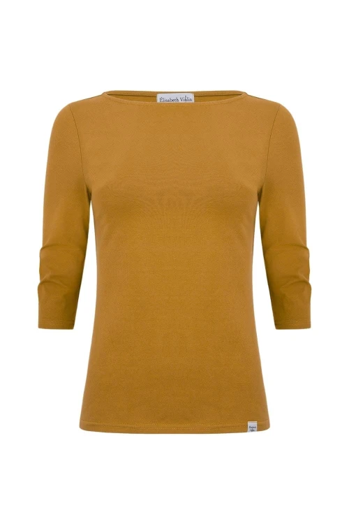 LÉA z rękawami 3:4 Biscuit przód.jpg