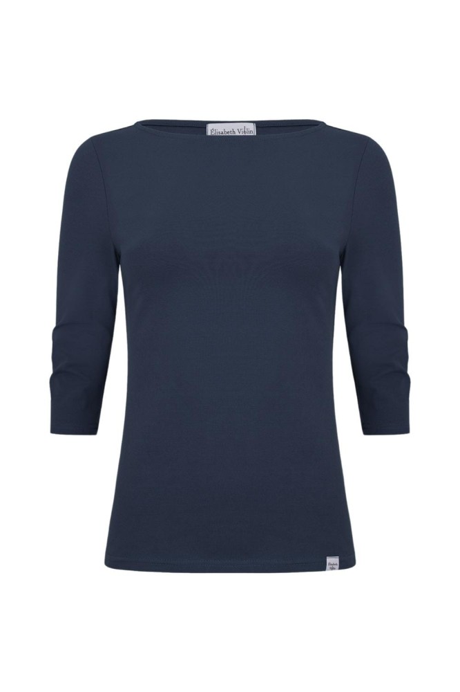 LÉA z rękawami 3:4 Sargasso Sea przód.jpg