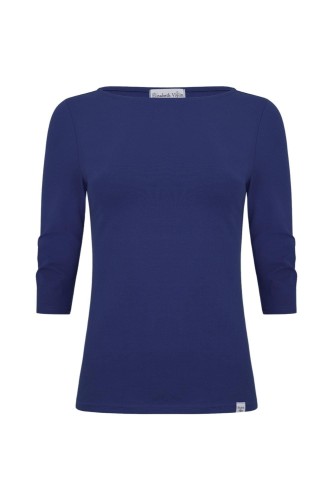 LÉA z rękawami 3:4 Sodalite Blue przód.jpg