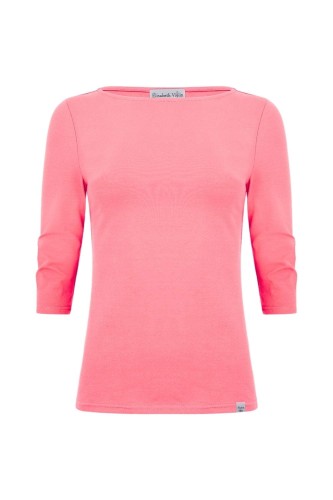 LÉA z rękawami 3:4 Geranium Pink przód.jpg