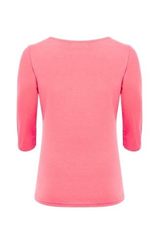 LÉA z rękawami 3:4 Geranium Pink tył.jpg