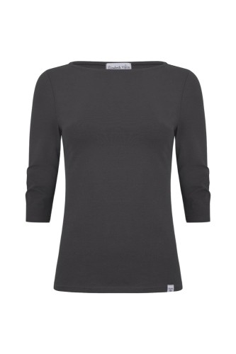 LÉA z rękawami 3:4 Asphalt przód.jpg