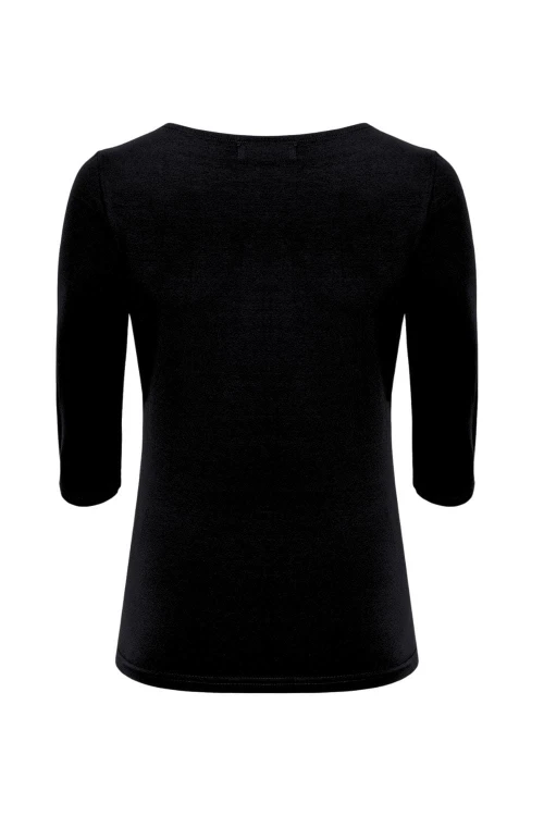 LÉA z rękawami 3:4 Black tył.jpg