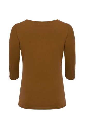 LÉA z rękawami 3:4 Toffee tył.jpg