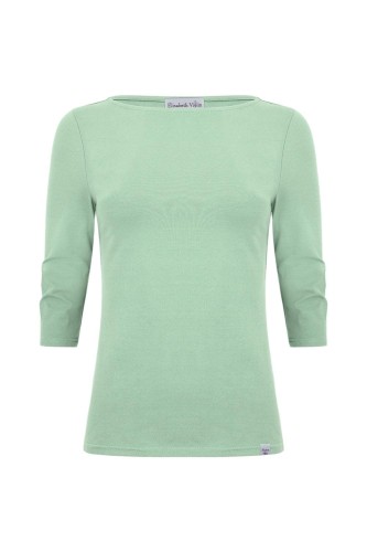 LÉA z rękawami 3:4 Grayed Jade przód.jpg