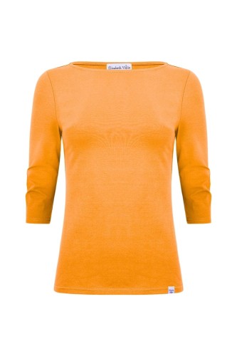 LÉA z rękawami 3:4 Blazing Orange przód.jpg