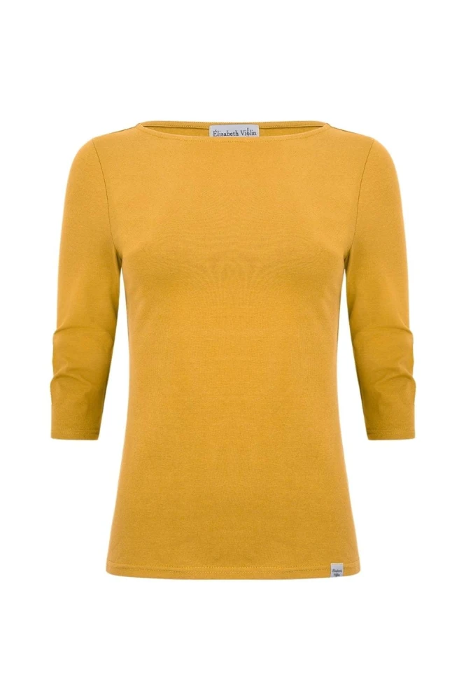 LÉA z rękawami 3:4 Bright Gold przód.jpg