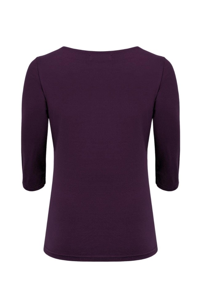 LÉA z rękawami 3:4 Plum Purple tył.jpg