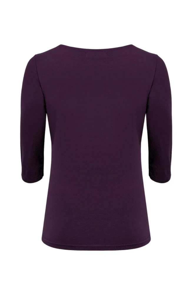LÉA z rękawami 3:4 Plum Purple tył.jpg