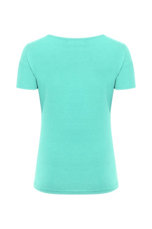 LÉA z krótkimi rękawami Blue Turquoise tył.jpg