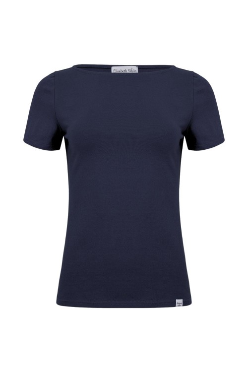 LÉA z krótkimi rękawami Patriot Blue przód.jpg