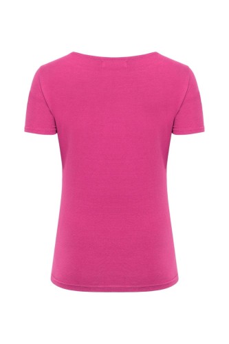 LÉA z krótkimi rękawami Fuchsia Rose tył.jpg
