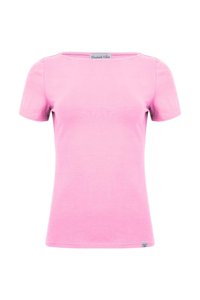 LÉA z krótkimi rękawami Sea Pink przód.jpg