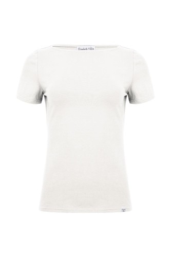 LÉA z krótkimi rękawami Star White przód.jpg