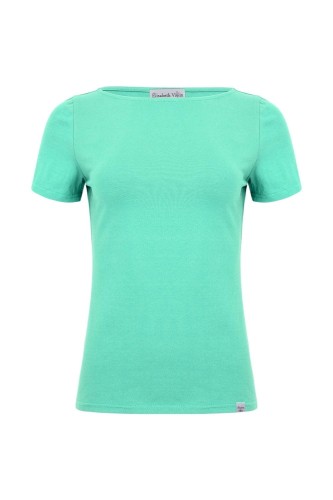 LÉA z krótkimi rękawami Pool Blue przód.jpg