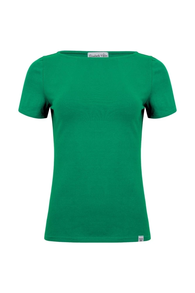 LÉA z krótkimi rękawami Deep Green przód.jpg