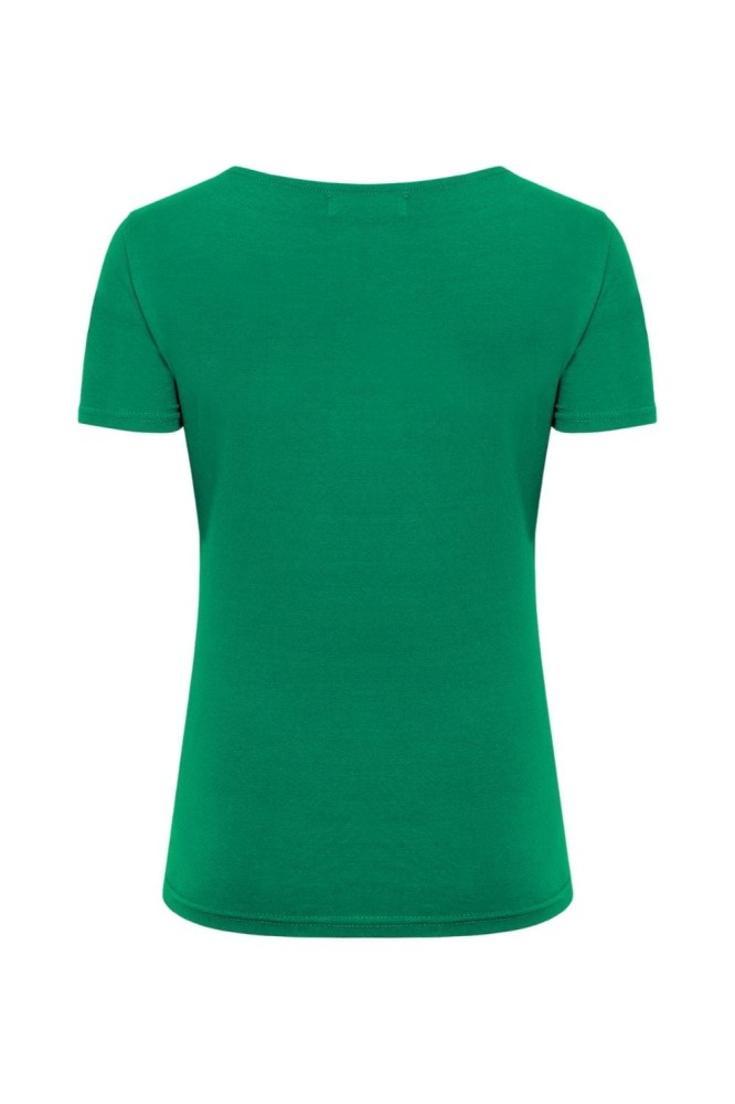 LÉA z krótkimi rękawami Deep Green tył.jpg