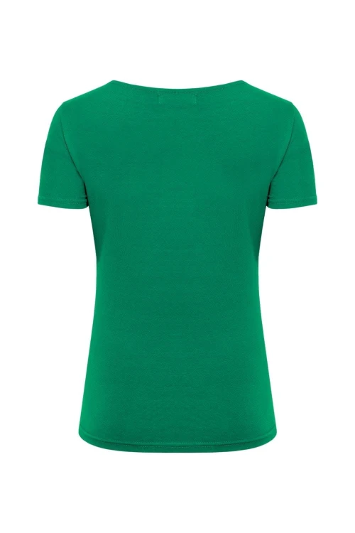 LÉA z krótkimi rękawami Deep Green tył.jpg