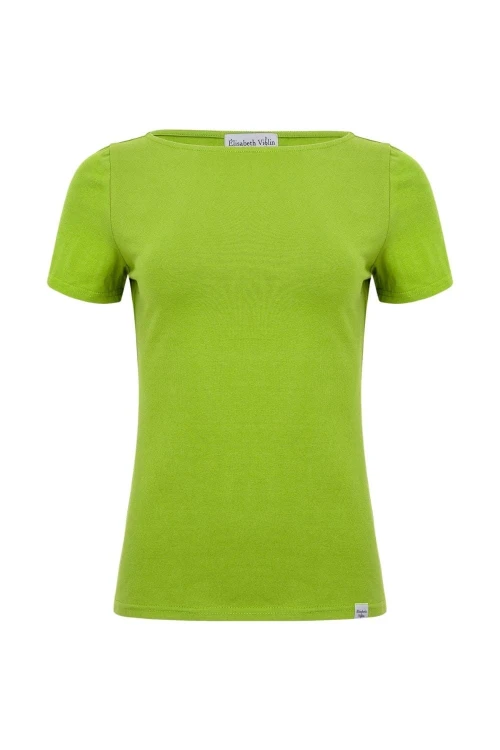 LÉA z krótkimi rękawami Greenery przód.jpg