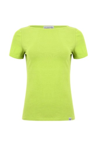 LÉA z krótkimi rękawami Green Glow przód.jpg