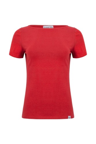 LÉA z krótkimi rękawami Scarlet Sage przód.jpg