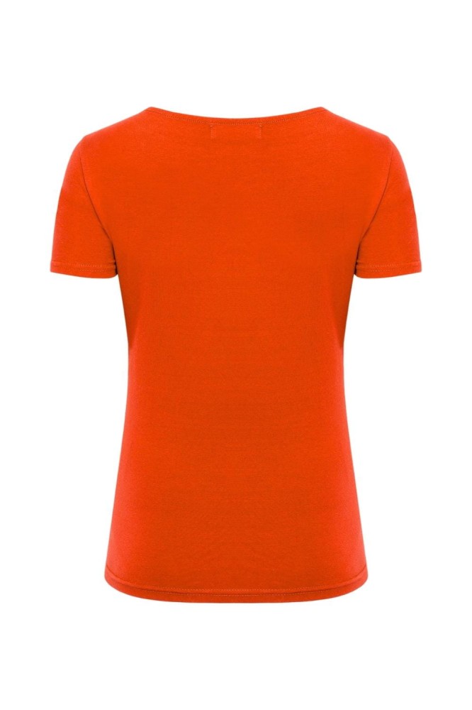 LÉA z krótkimi rękawami Mandarin Red tył.jpg