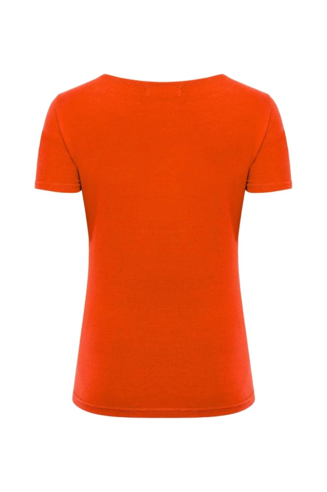 LÉA z krótkimi rękawami Mandarin Red tył.jpg