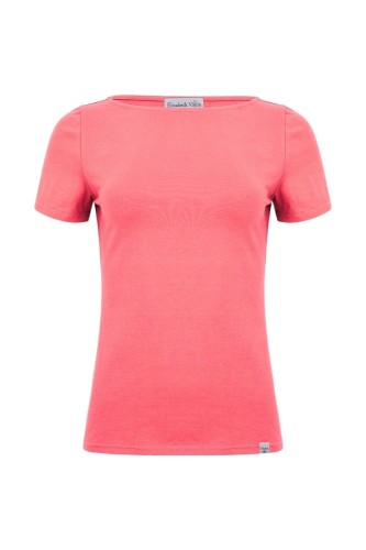 LÉA z krótkimi rękawami Sunkist Coral przód.jpg