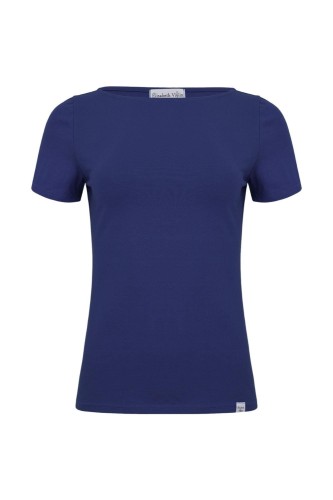 LÉA z krótkimi rękawami Sodalite Blue przód.jpg