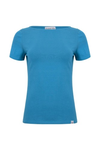 LÉA z krótkimi rękawami Vivid Blue przód.jpg