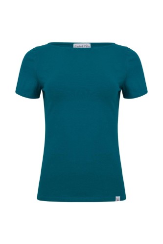 LÉA z krótkimi rękawami Moroccan Blue przód.jpg