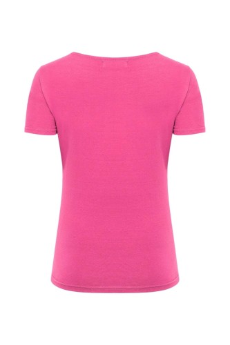 LÉA z krótkimi rękawami Shocking Pink tył.jpg