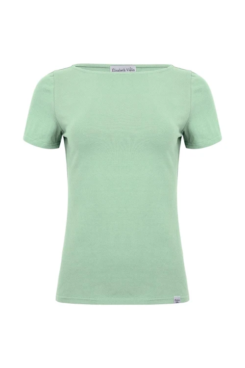 LÉA z krótkimi rękawami Grayed Jade przód.jpg