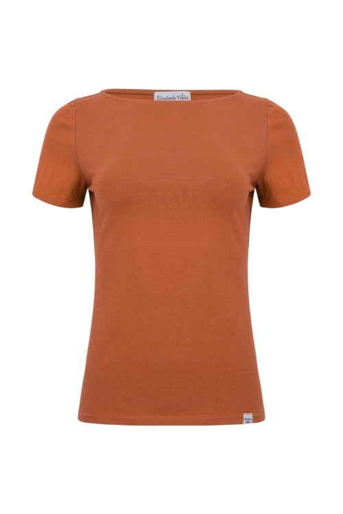 LÉA z krótkimi rękawami Auburn przód.jpg