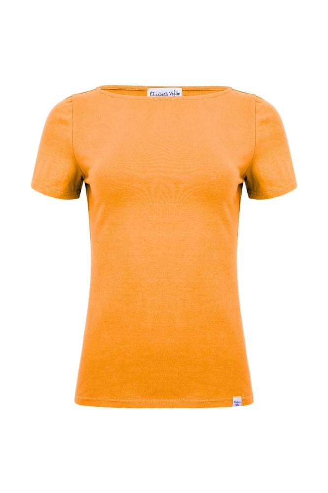 LÉA z krótkimi rękawami Blazing Orange przód.jpg