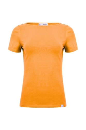 LÉA z krótkimi rękawami Blazing Orange przód.jpg