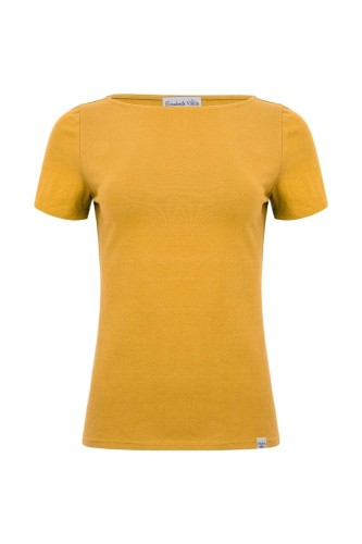 LÉA z krótkimi rękawami Bright Gold przód.jpg